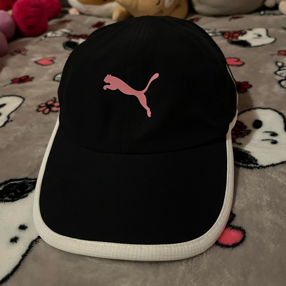 Puma Pink and Black Everyday Performance Women's Hat